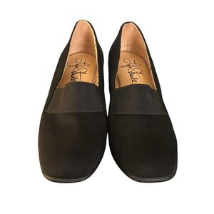 Life Stride Judo Semi Wedge Heeled Slip On Pumps Womens Size 6M Black